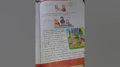 Grade 2 English Unit#7 pg#37 last half (Rd+U)/The Message School Sialkot.