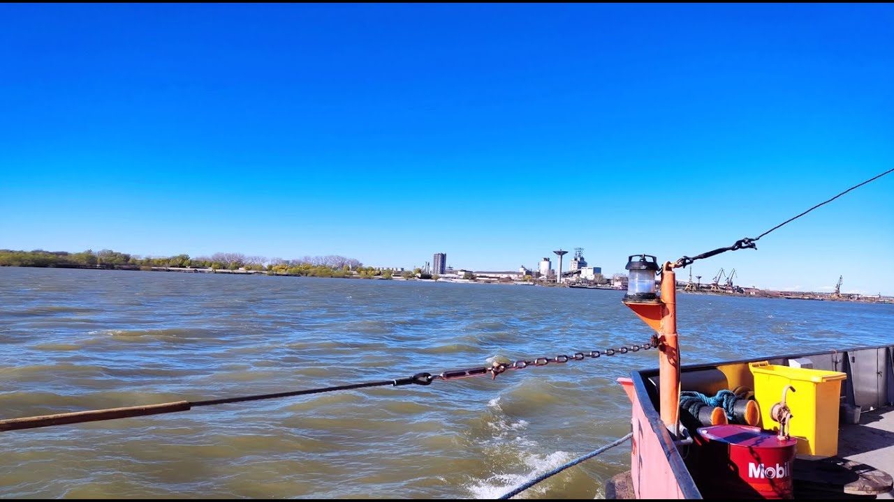 С Ферибот  през Дунав до Турну Мъгуреле/2023/