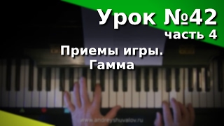 Урок 42. Часть 4. Приемы игры. Гамма Урок 42. Часть 4. Приемы игры. Гамма