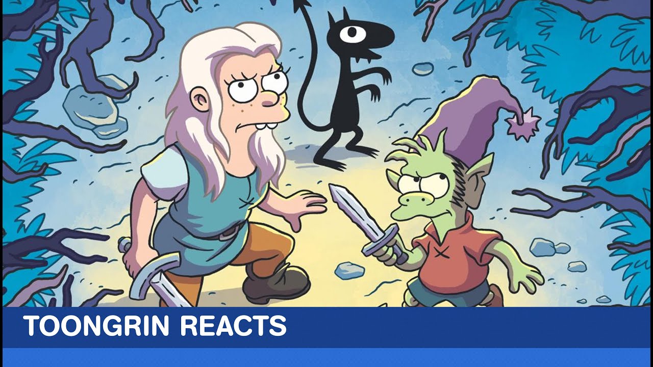 Disenchantment Teaser Trailer Reaction - ToonGrin Reacts