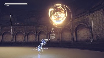 NieR:Automata debug mode Combo Testing 5