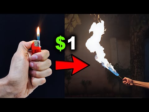 Cheap Lighter Into Super Torch! - Crazy Hack