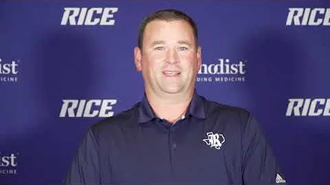 Rice HC Mike Bloomgren talks QB situation, assesse...