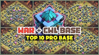 TOP 10 NEW TH13 WAR BASE / CWL BASE || TH13 BASE WITH LINK || TH13 BASE UPDATE 4/1/24