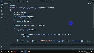 How to convert array values to upper or lower case in PHP