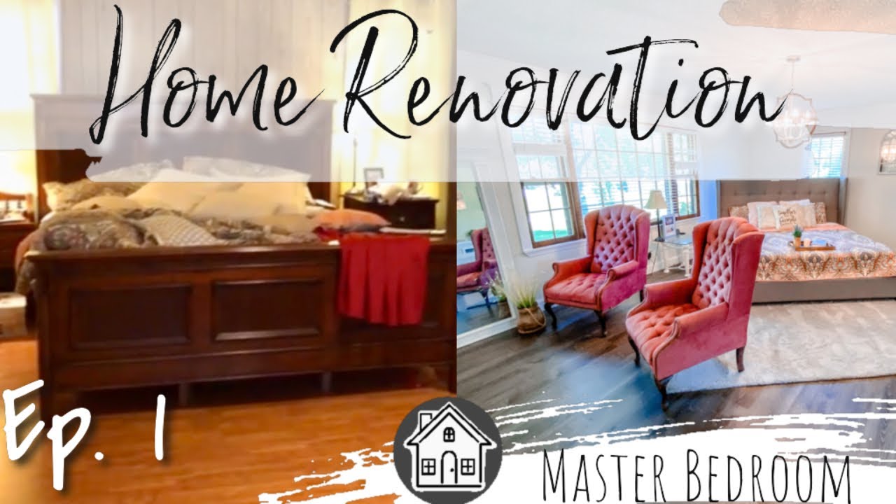 DIY HOME IMPROVEMENT| Home Renovation Series Ep.1| Bedroom Makeover