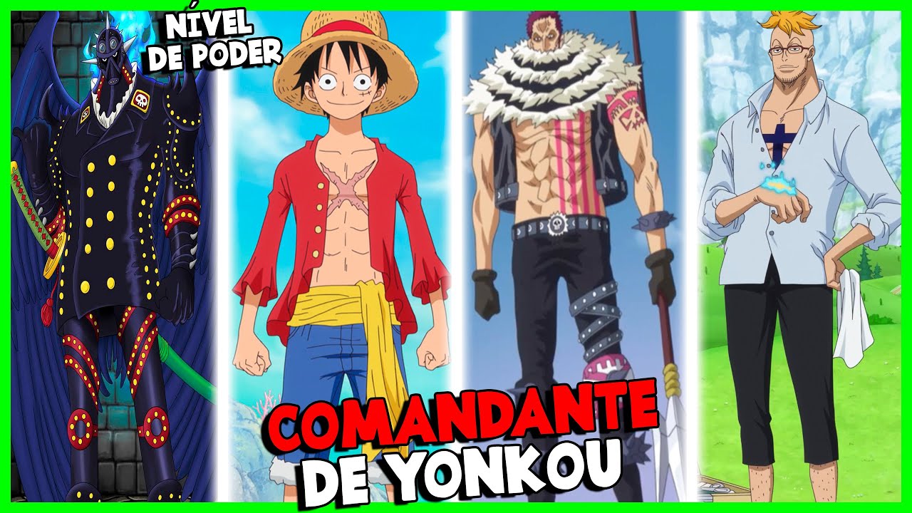 One Piece  10 melhores frutas do diabo do comandante Yonko