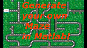 Howto generate your own maze in Matlab - in action