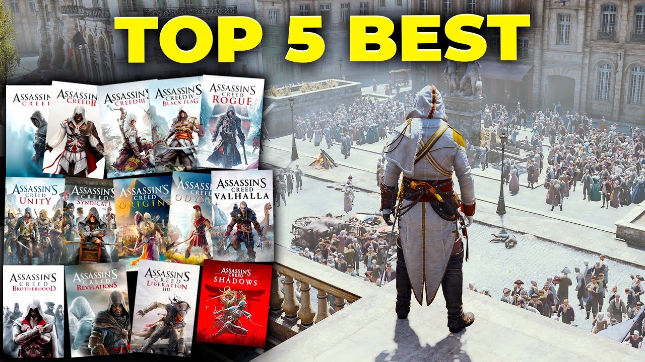 ⁣I Replayed Every Assassin’s Creed Game… (Here’s My Top 5 in 2025)