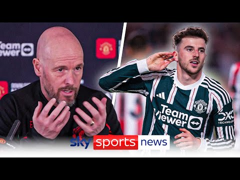 Erik Ten Hag on how Mason Mount can become a starter for Man United