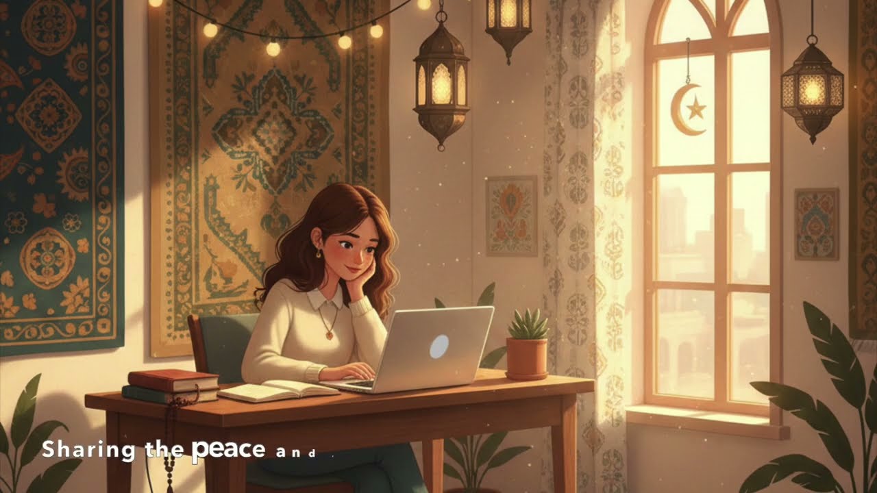 2-HOUR STUDY WITH ME in Ramadan🌙 | Pomodoro 50/10, Lofi Ambiance, Deep Work & Fasting Motivation