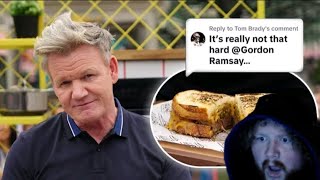 Caseoh Reacts to Gordon Ramsey's Redemption Grilled Cheese Sandwich  