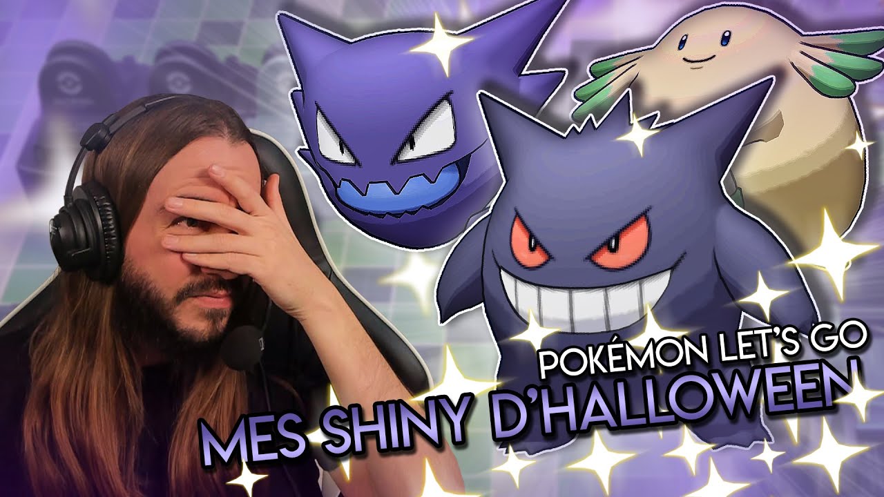 MES SHINY D'HALLOWEEN 2022 : SPECTRUM ET ECTOPLASMA SHINY | LIVE REACTION | Pokémon Let's GO Evoli