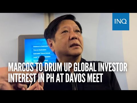 Marcos to drum up global investor interest in PH at Davos meet