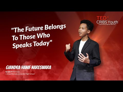 The Future Belongs To Those Who Speaks Today | Giandra Hanif Nareswara | TEDxCRIBS Youth