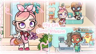 🩺〪᷒᩹𔖳̼〫͝  A day at my Cat Clinic 🏥 My Cat Clinic Routine 🐱 || avatar world roleplay screenshot 4