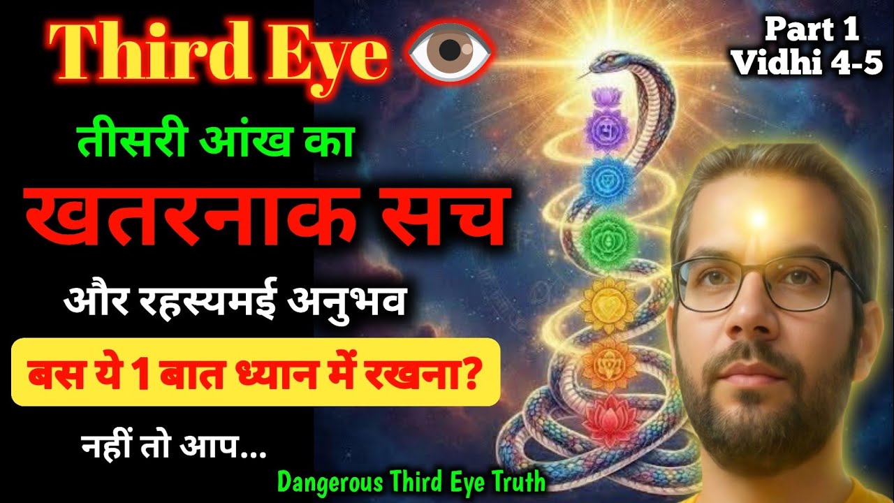 👁️ तीसरी आँख खुली तो कल्पना भी सच हो सकती है | Dangerous Third Eye Truth #thirdeye