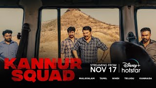 Kannur Squad |  Hindi Trailer | Mammootty | DisneyPlus Hotstar | November 17