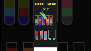 How to do Water sort Puzzle level 38 | Water sort puzzle | Color Sorting Game | Gaming Shortcuts |