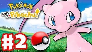 Pokemon Let's Go Pikachu and Eevee - Gameplay Walkthrough Part 2 - How to Get Mew! Poke Ball Plus! screenshot 2