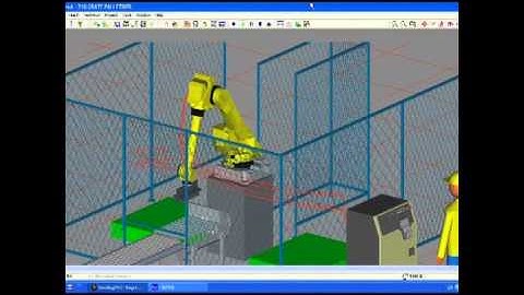 Fanuc Robot Simulation From Pacepacker