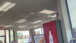 FASCO Charleston Ceiling Fans in a fast food restaurant