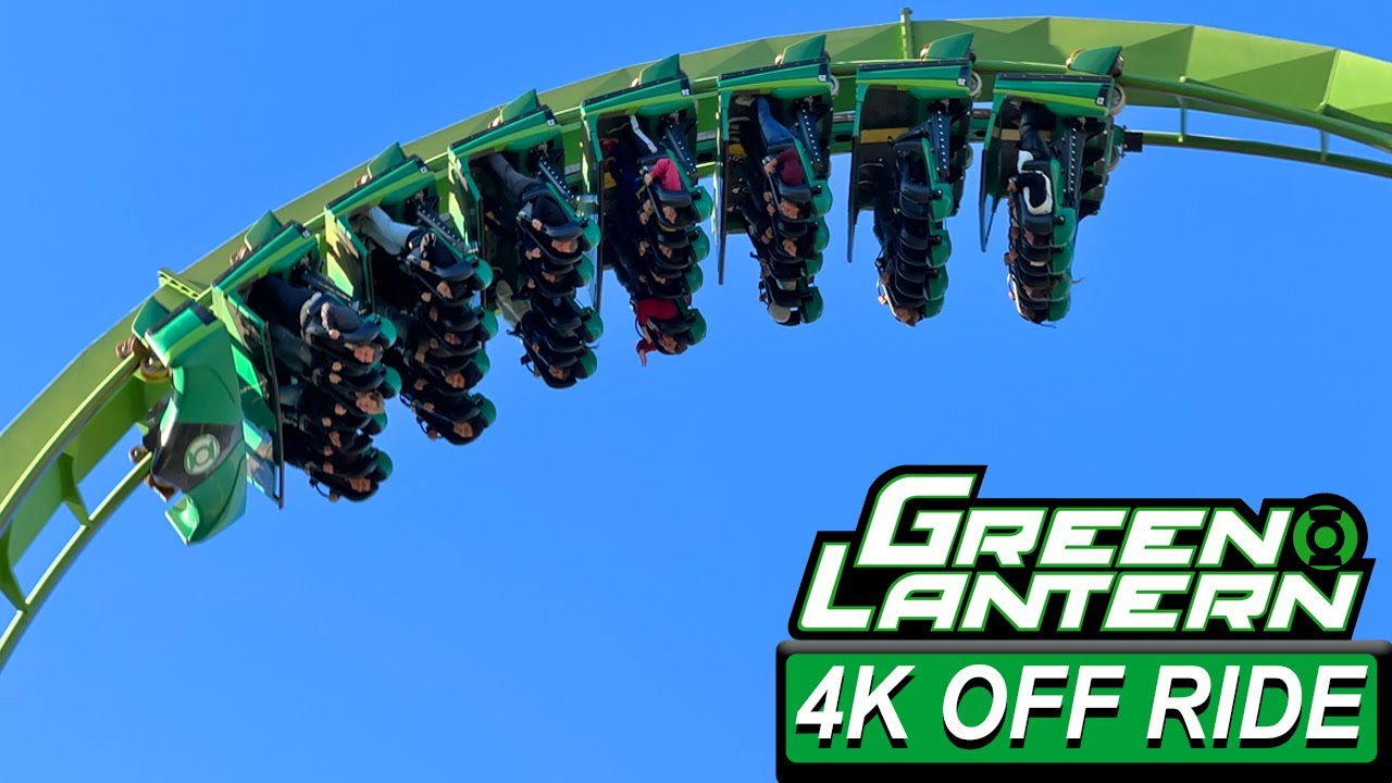 Green Lantern Closing Day (4K OFF Ride POV)- Six Flags Great
