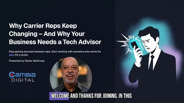 Sick of a new carrier rep every year? Meet the tech adviser fix