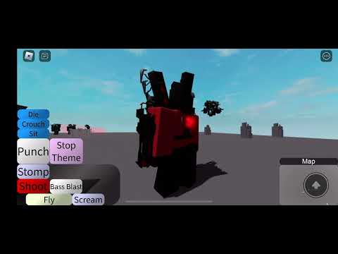 Titan speaker, man, theme song in Roblox
