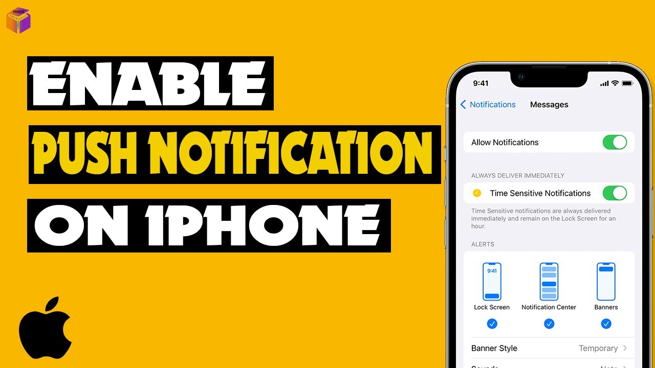 Enabling Push Notifications On IPhone A Step by Step Guide 2023 YouTube