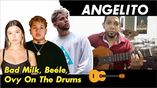 🎸Cómo tocar ANGELITO - Bad Milk, Beéle, Ovy On The Drums 🔥 TUTORIAL GUITARRA (Acordes y Tabs)