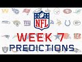NFL Week 7 Game Picks w/@SonOfSteel | NFL Week 7 Game Preview! #NFLPicks #NFLPredictions