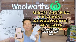 9 Budget Grocery Shopping 2024 TIPS at Woolworths Australia - Your ULTIMATE Guide