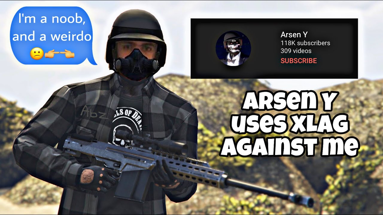 GTA 5 Online: “Arsen Y WAS TOO AFRAID TO LOSE” | Proof he uses a Lag Switch