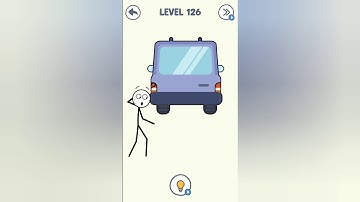 Draw puzzles 2 level 126 | Draw puzzle 2 Level 126 missing tyre Walkthrough solution