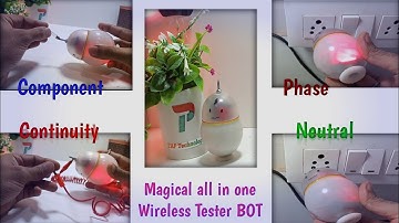 Magical wireless Tester | Phase | Neutral | continuity |