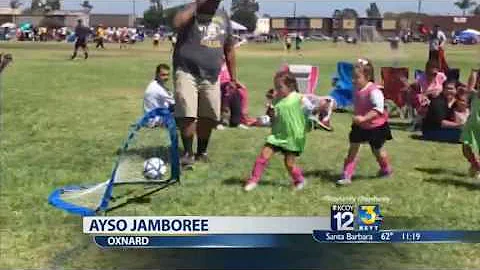 AYSO Jamboree kicks of youngest player's season