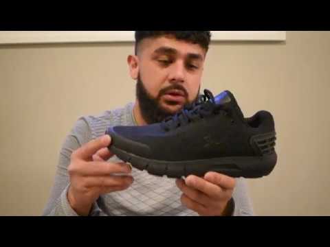 Under Armour Charged BLACK on foot review | One of the most comfortable shoes!! - YouTube