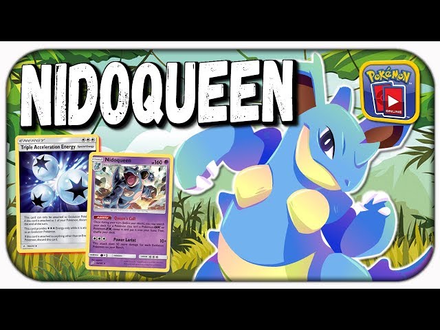 Pokmon TCG - Nidoqueen + Triple Energy is AMAZING!!! #DECKTEST - YouTube