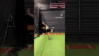 Are you calling this a 100mph throw?
