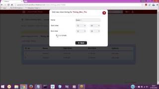 Webinar on Fedena Timetable module - 31st May 2016