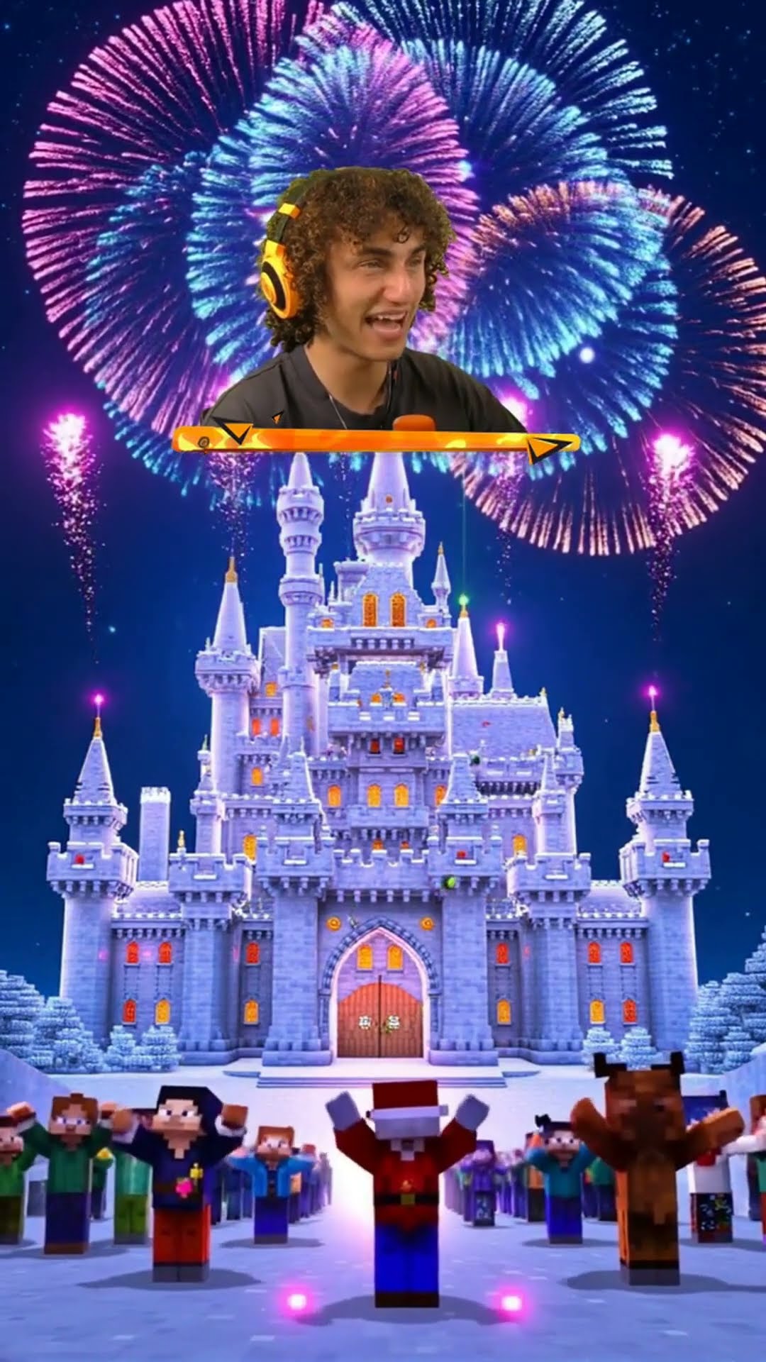 Minecraft CASTLE is Celebrating NEW YEARS!