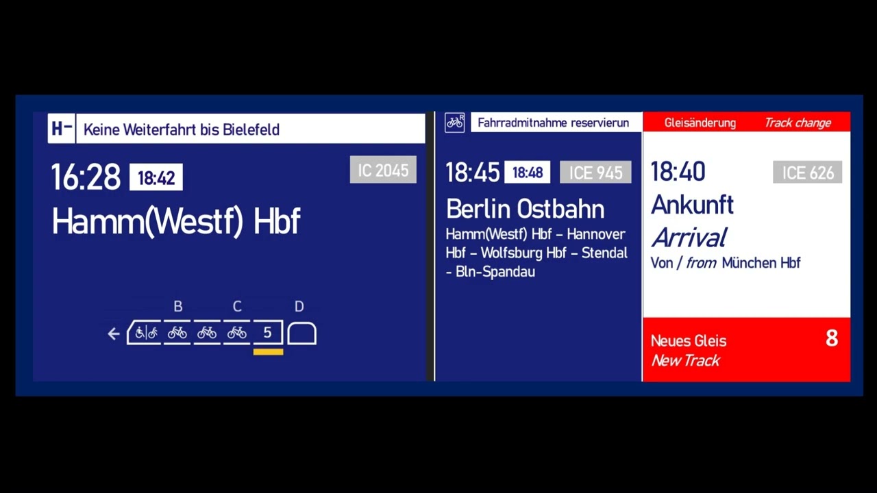 Bahnsteigansagen [Heiko Grauel/Rachel] Dortmund Hbf