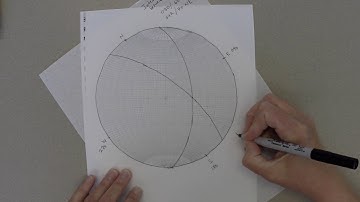 Stereonet: finding the intersection between two planes