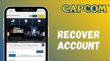 How to Recover your Capcom Account | Capcom Account Login 2021