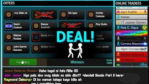 Raymond Delacruz donating F shoe and 5 Z claws STICK RUN