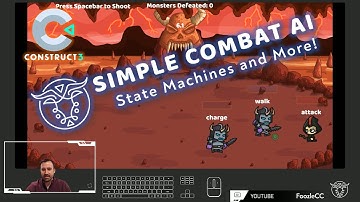 How to make a Combat AI fighting game! Construct 3 Tutorial