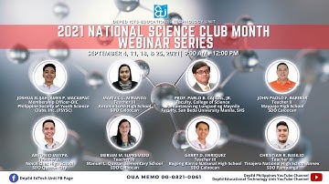 NATIONAL SCIENCE CLUB MONTH WEBINAR SERIES - WEEK 4