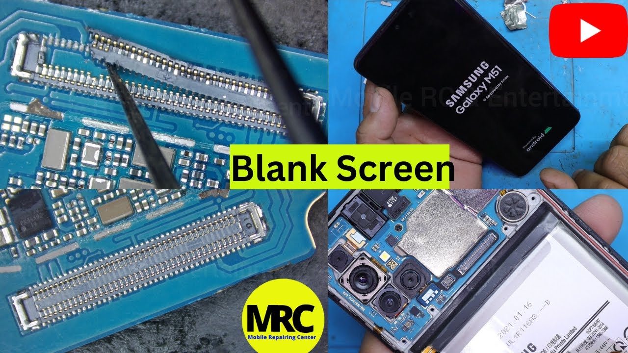Blank screen Problem solution Samsung M51 Blank Screen Samsung M51