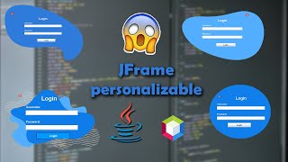 😱 JFrame con forma personalizada 💻 (Código en la descripción)